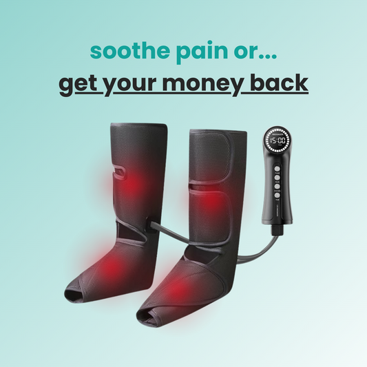soothe - air compression leg massager with heat